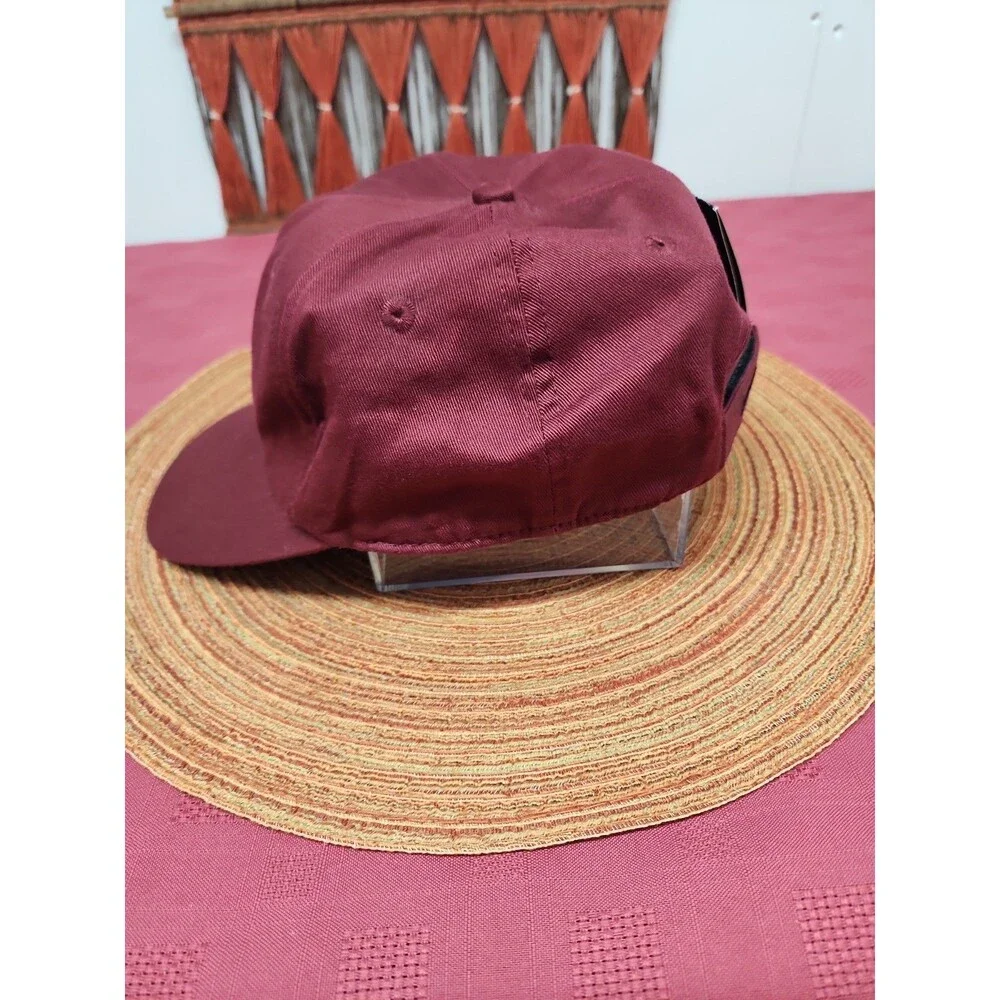 Nike Golf Strapback Ball Cap Burgundy Adjustable New With Tags